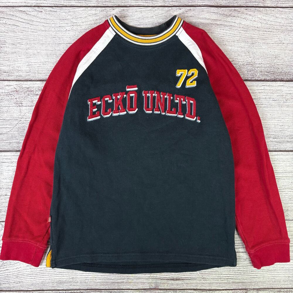 Vintage Y2k Ecko Unltd. Thermal Long Sleeve Shirt